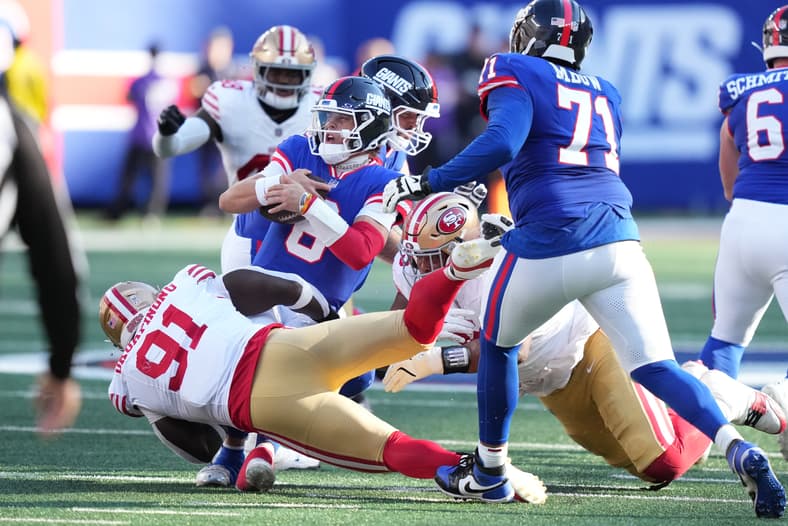 NFL: San Francisco 49ers at New York Giants