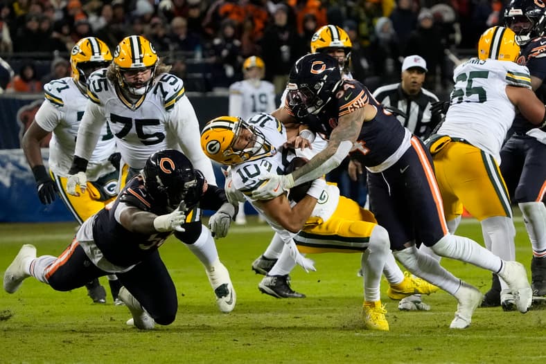 NFL: NFC Wild Card Round-Green Bay Packers at Chicago Bears