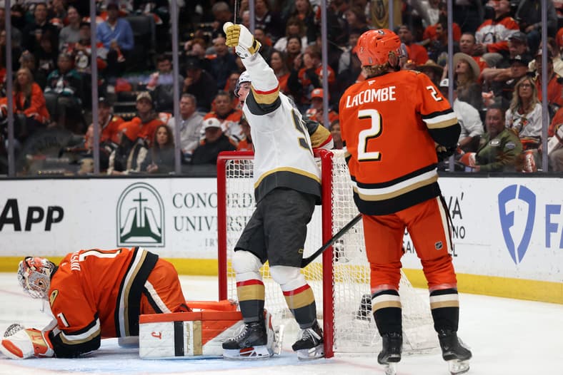 NHL: Stanley Cup Playoffs-Vegas Golden Knights at Anaheim Ducks