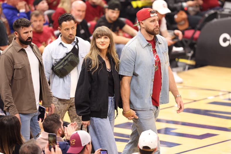 Travis Kelce and Taylor Swift