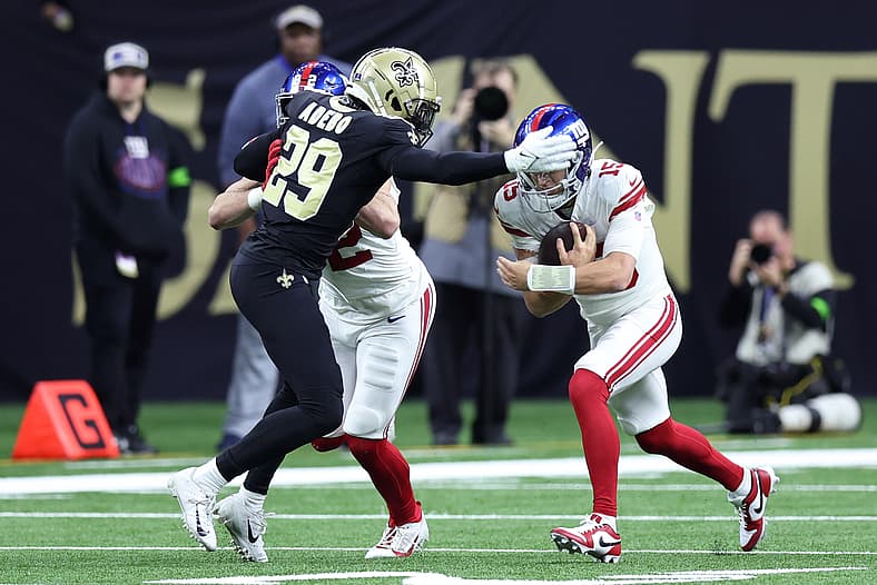 New York Giants' Tommy DeVito