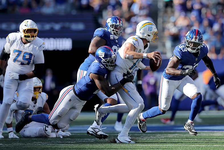 NFL: Los Angeles Chargers at New York Giants