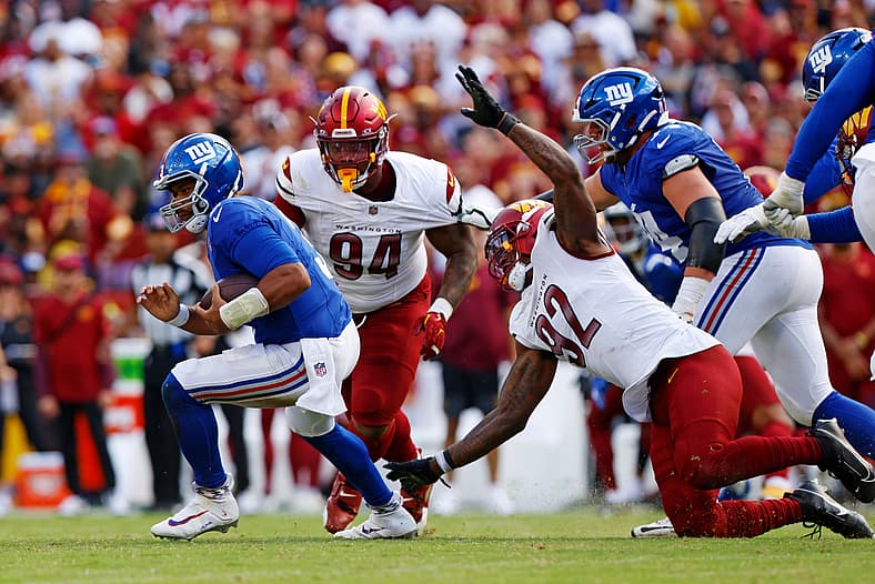 NFL: New York Giants at Washington Commanders