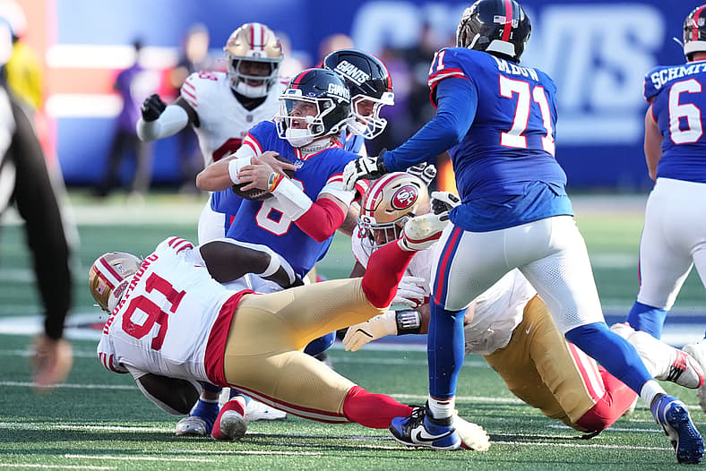 NFL: San Francisco 49ers at New York Giants