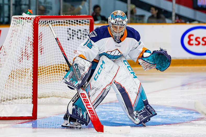 New York Sirens goalie Kayle Osborne.