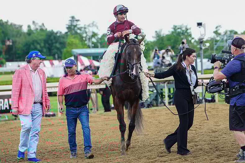 belmont stakes horses