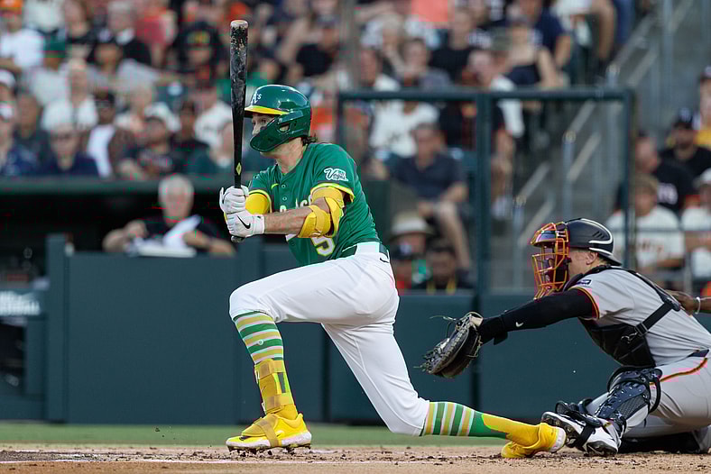 Athletics shortstop Jacob Wilson