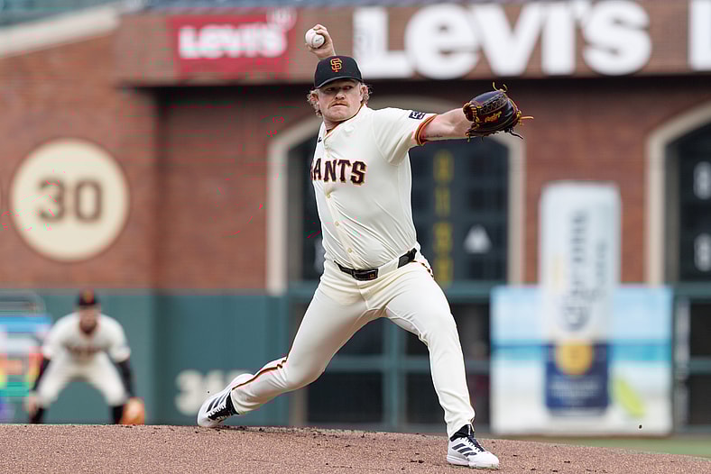 San Francisco Giants pitcher Logan Webb