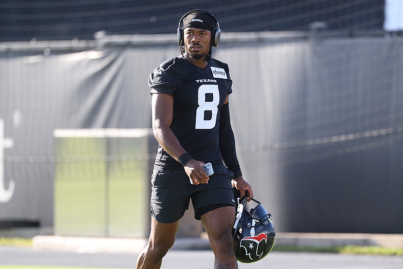 Houston Texans wide receiver John Metchie