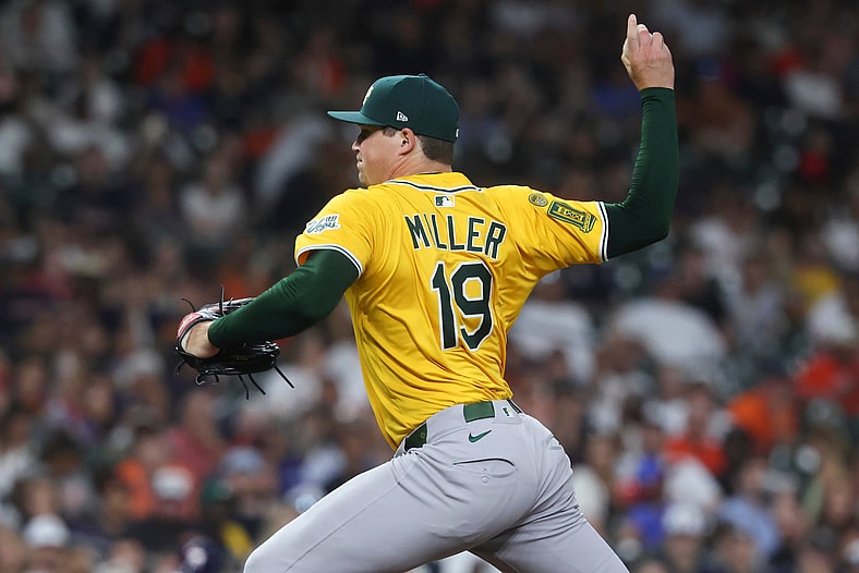 Athletics closer Mason Miller