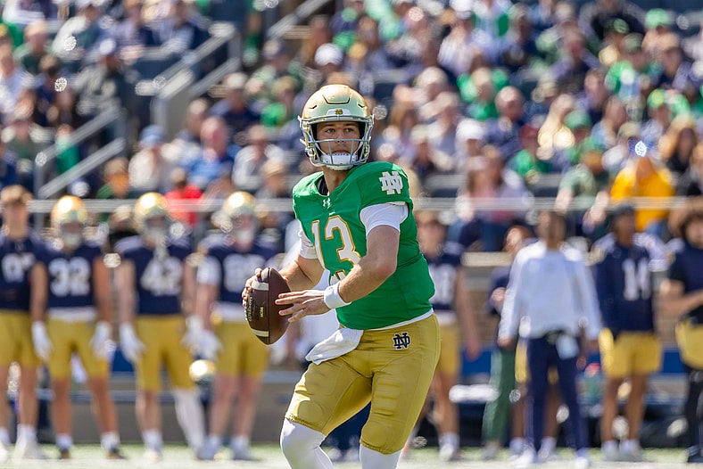 NCAA Football: Notre Dame Blue-Gold Spring Game