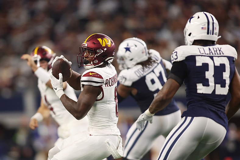 NFL Rumors, Washington Commanders, Brian Robinson Jr trade landing spots