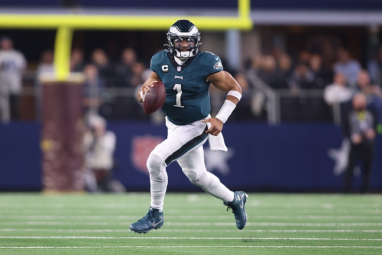 Philadelphia Eagles quarterback Jalen Hurts