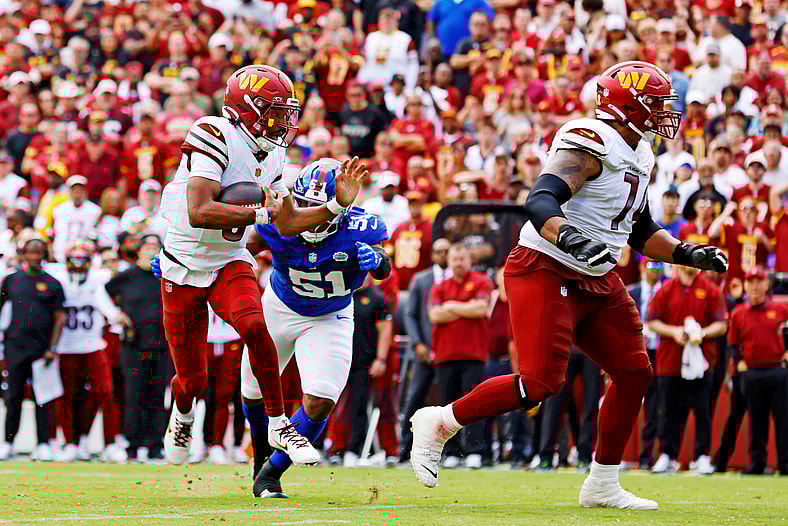 NFL: New York Giants at Washington Commanders