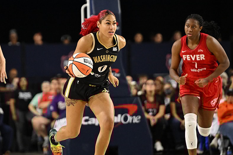 Washington Mystics forward Shakira Austin