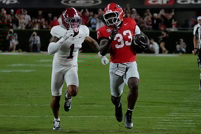 Alabama vs Georgia, Georgia Bulldogs, ALabama Crimson Tide