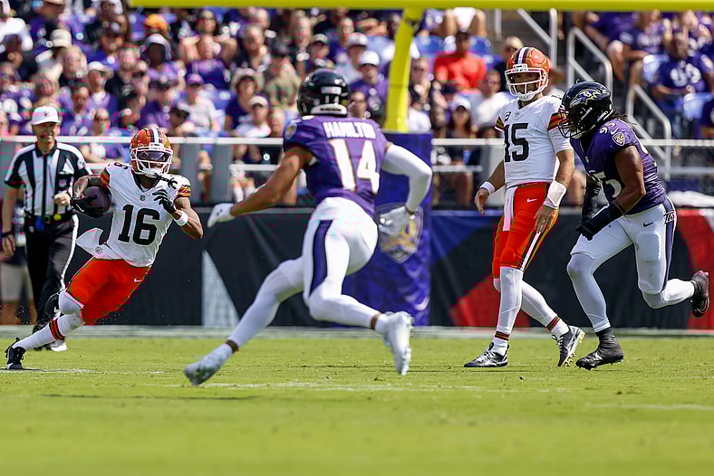 NFL: Cleveland Browns at Baltimore Ravens