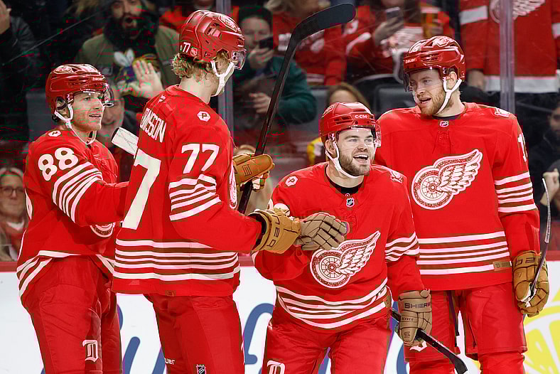 NHL: Boston Bruins at Detroit Red Wings