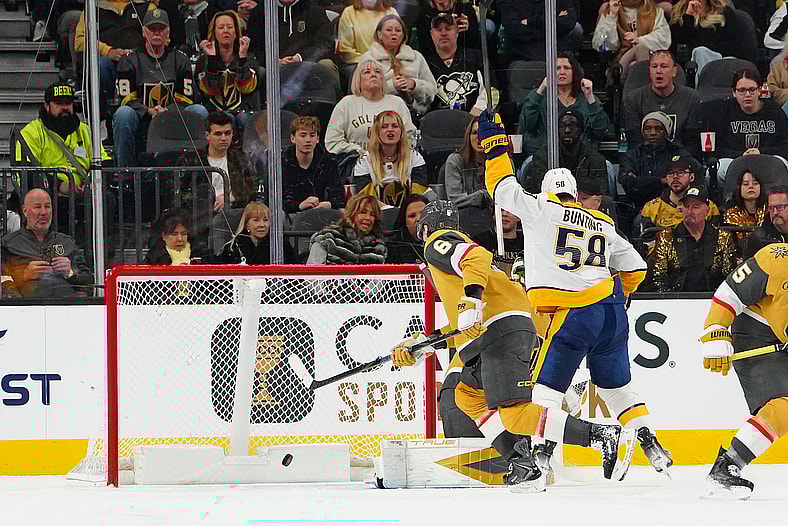 NHL: Nashville Predators at Vegas Golden Knights