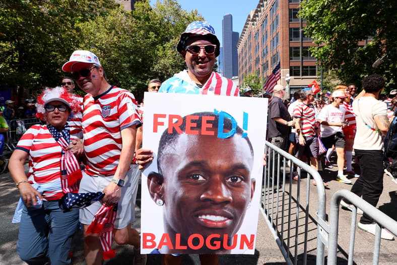 FIFA World Cup 2026 - Round of 16 - United States v Belgium - Fans gather in Seattle
