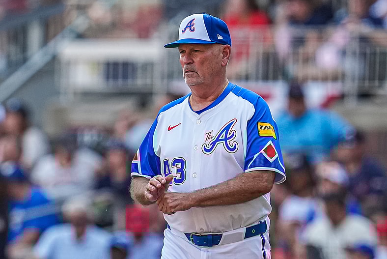 Atlanta Braves manager Brian Snitker