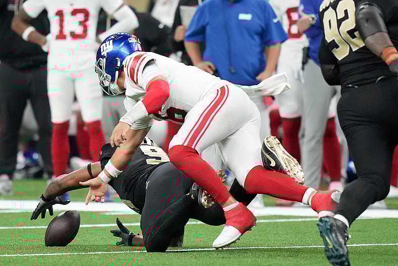 NFL: New York Giants at New Orleans Saints