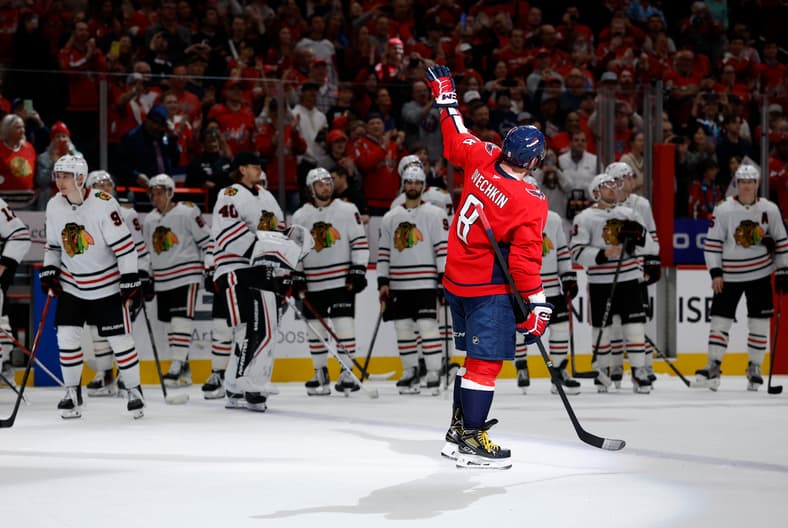 NHL: Chicago Blackhawks at Washington Capitals