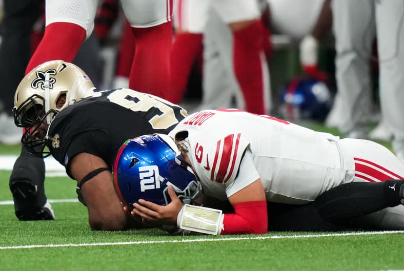 NFL: New York Giants at New Orleans Saints