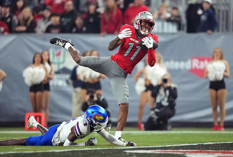 NCAA Football: Guaranteed Rate Bowl-Kansas at UNLV
