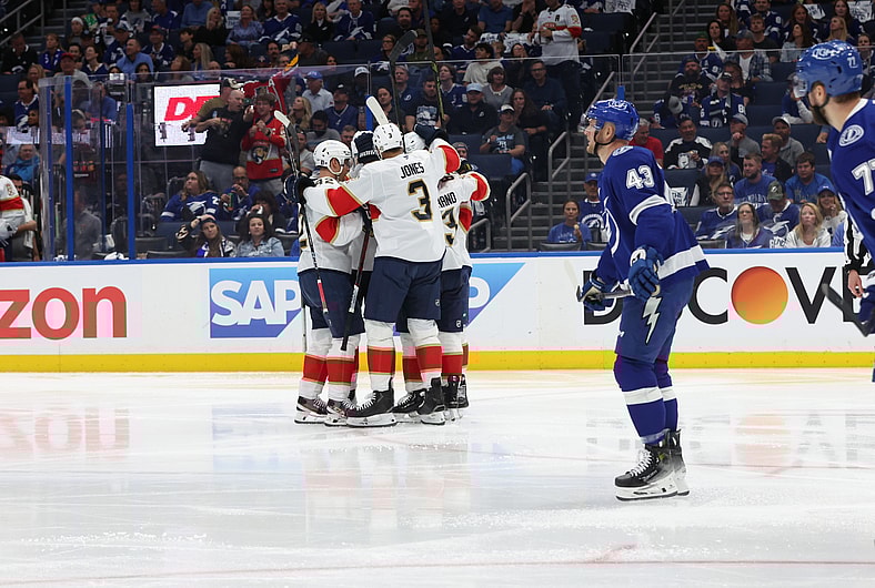 NHL: Stanley Cup Playoffs-Florida Panthers at Tampa Bay Lightning