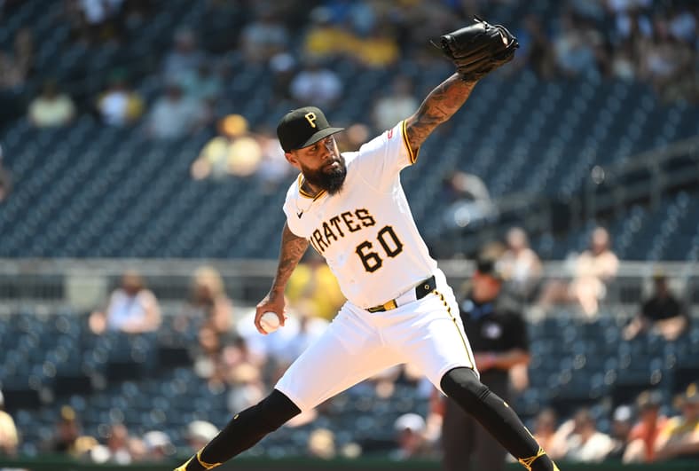Pittsburgh Pirates reliever Dennis Santana