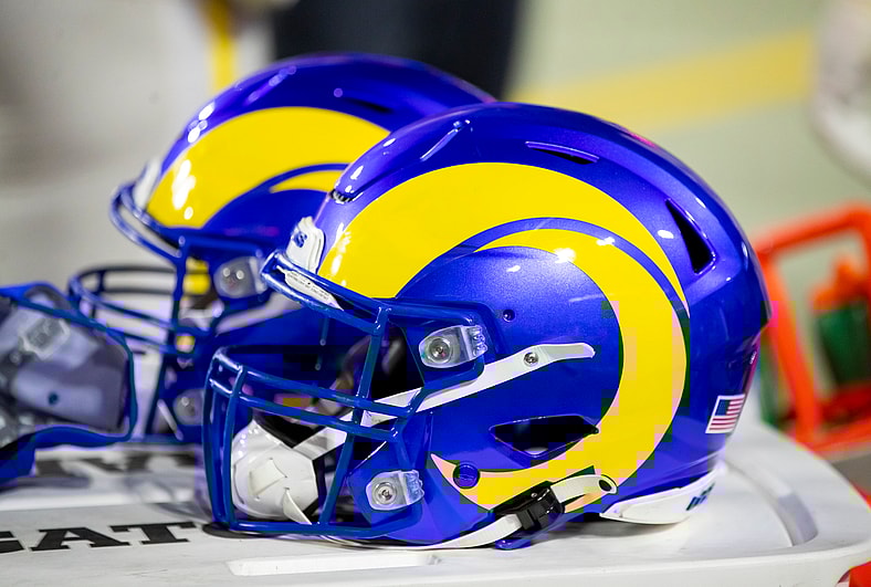 Los Angeles Rams helmet