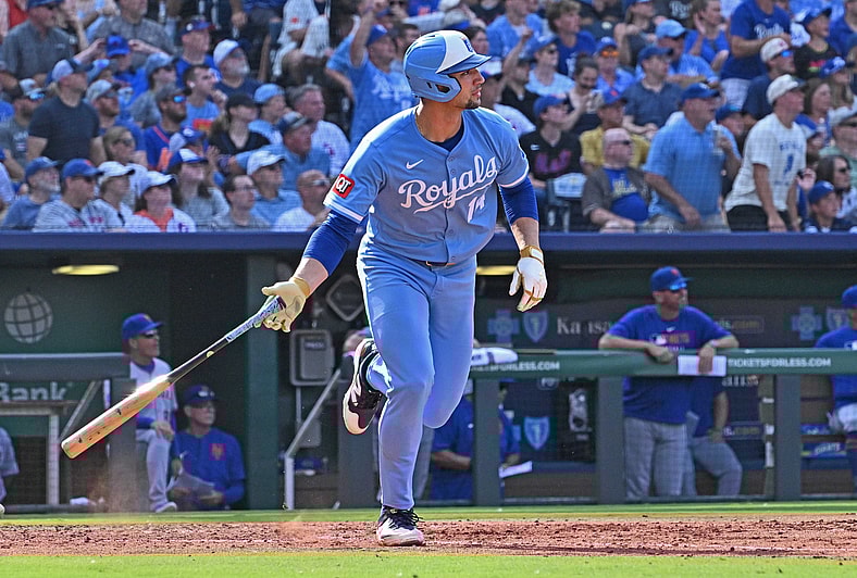 Kansas City Royals right fielder Jac Caglianone