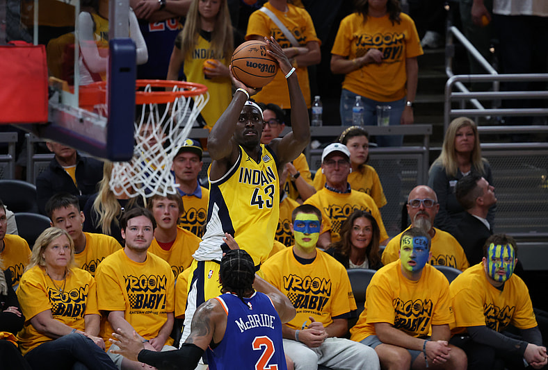 NBA: Playoffs-New York Knicks at Indiana Pacers