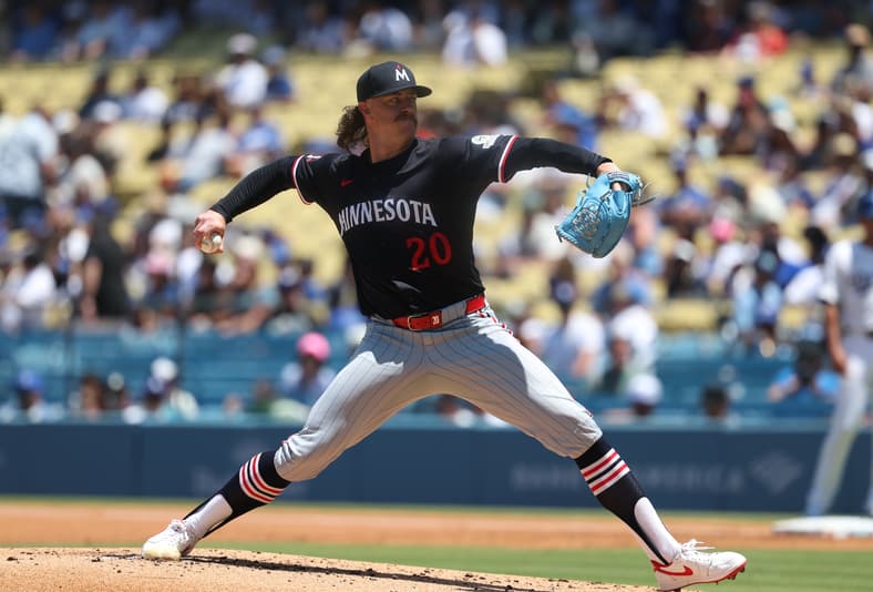 Minnesota Twins pitcher Chris Paddack