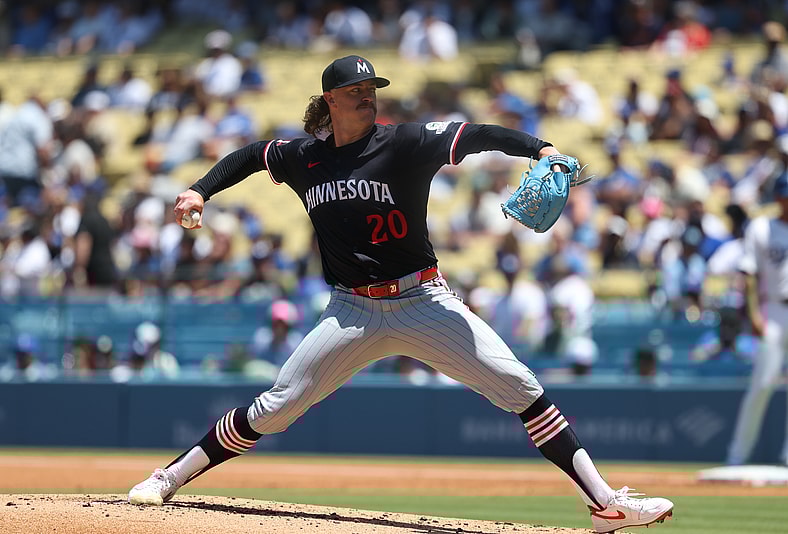 Minnesota Twins pitcher Chris Paddack