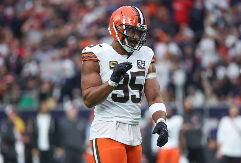 Highest paid NFL players 2024, Myles Garrett contract