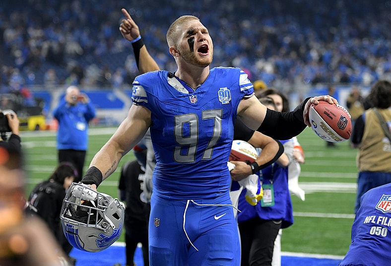 Detroit Lions' Aidan Hutchinson