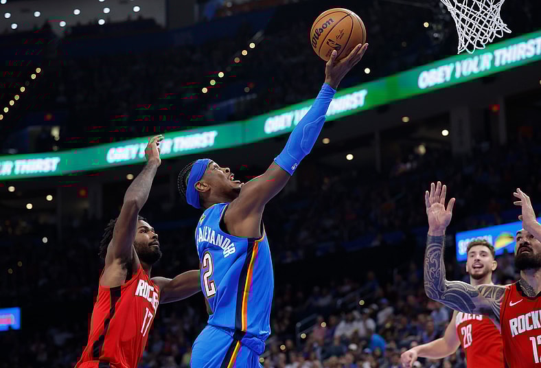 NBA: Houston Rockets at Oklahoma City Thunder
