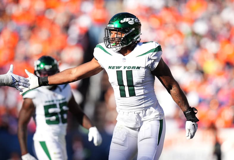 New York Jets' Jermaine Johnson