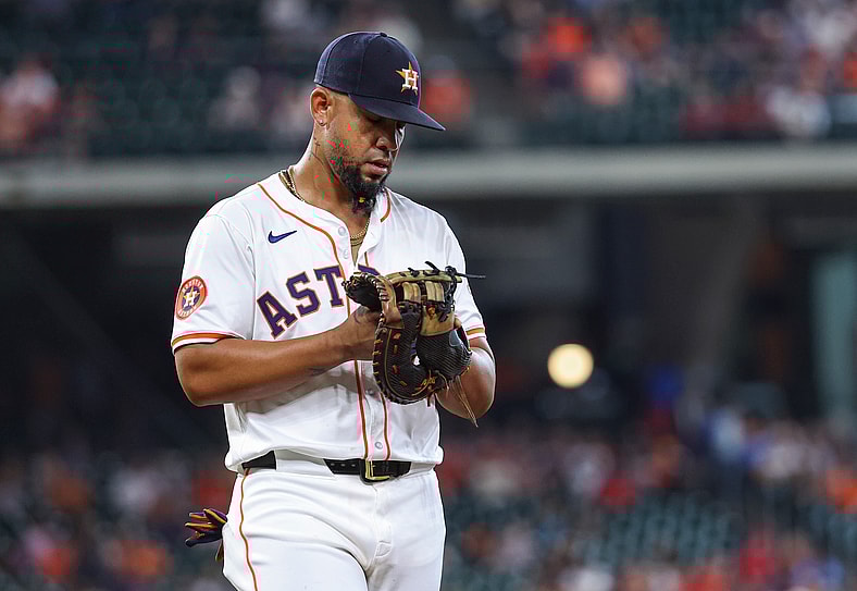 Houston Astros first baseman Jose Abreu