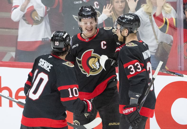 NHL: Carolina Hurricanes at Ottawa Senators