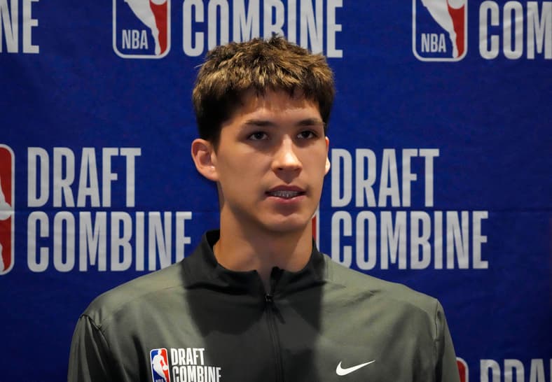 Brooklyn Nets guard Egor Demin
