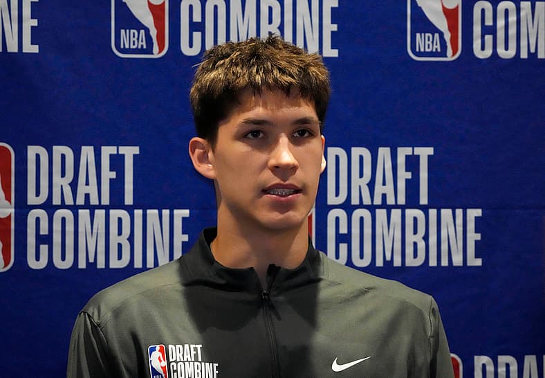 Brooklyn Nets guard Egor Demin
