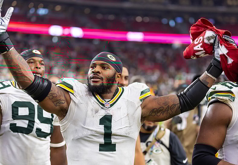 Green Bay Packers edge rusher Micah Parsons