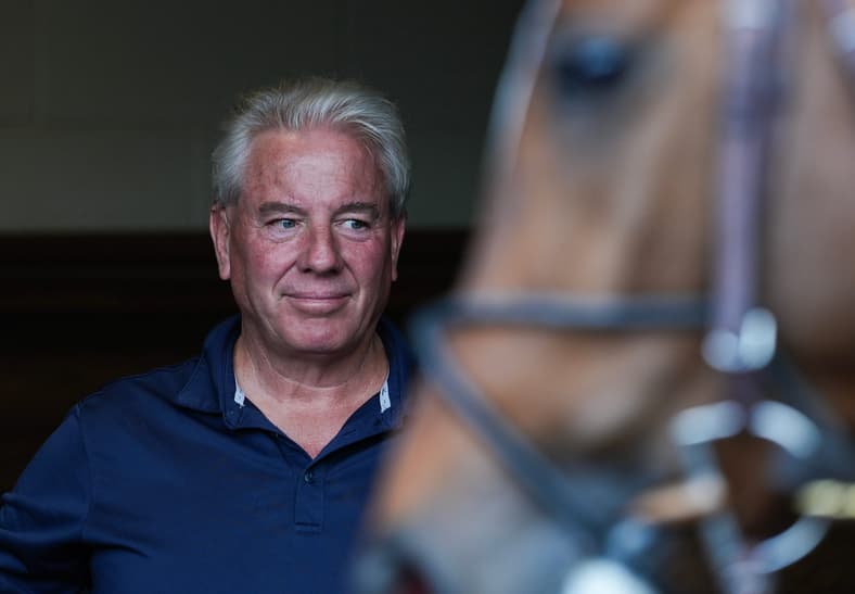 Trainer Wesley Ward is trainer for Thailand, which would win The Stonetower in the first race at the 2026 Spring Meet at