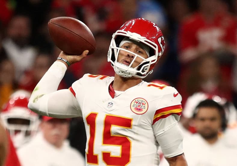 Kansas City Chiefs quarterback Patrick Mahomes