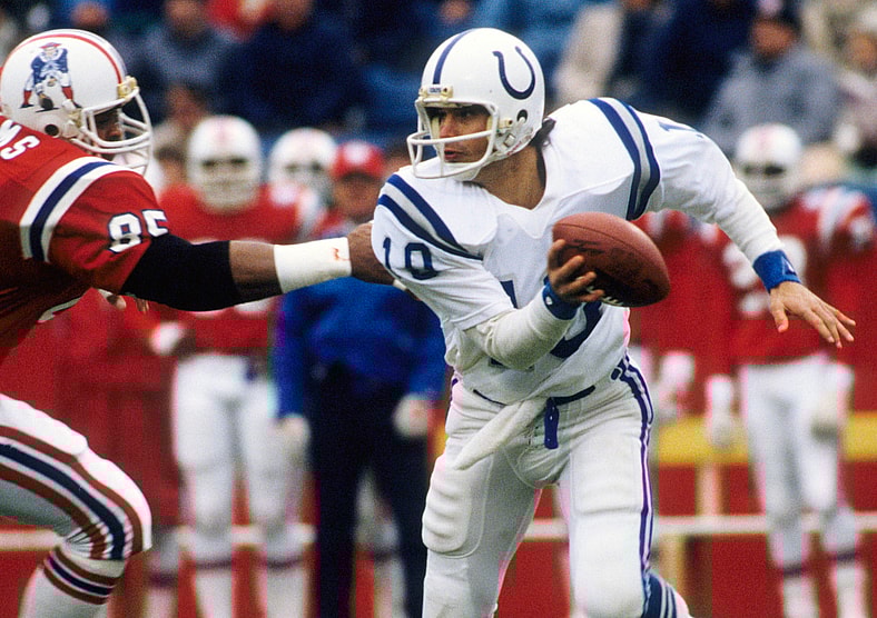 Indianapolis Colts quarterback Art Schlichter
