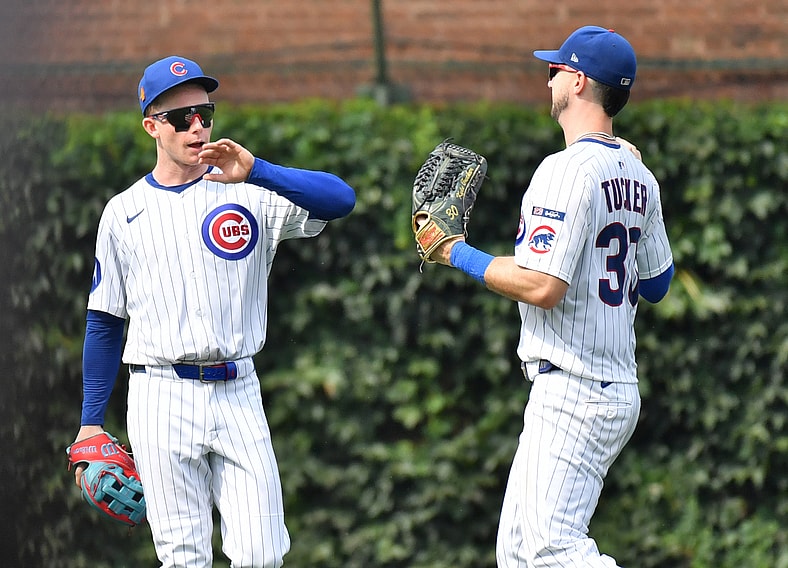 Pete Crow-Armstrong and Kyle Tucker