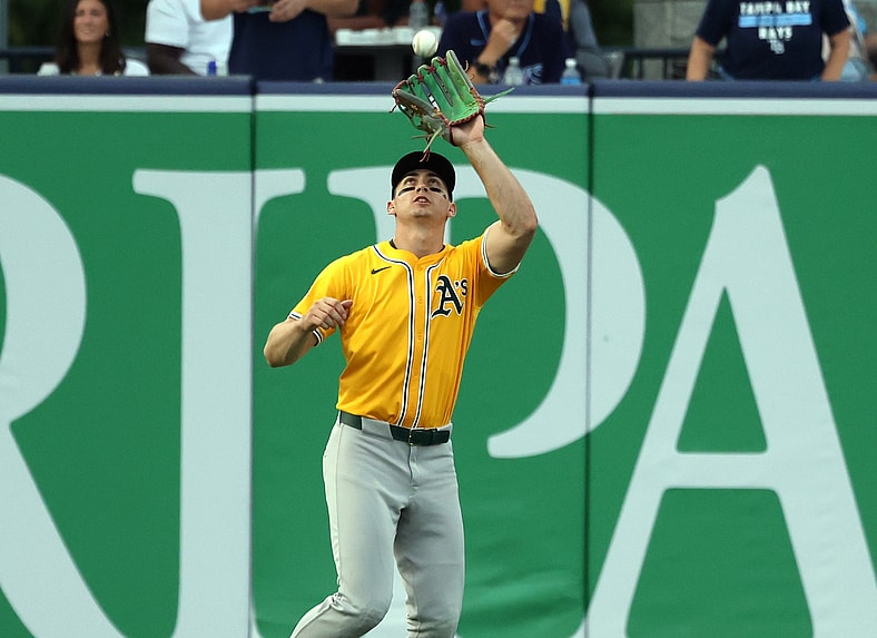 Athletics outfielder Tyler Soderstrom